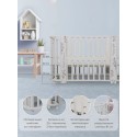 Кровать-трансформер детская 5 в1 Sweet Baby Arte цвет: Кашемир/хлопок