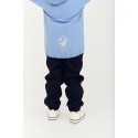 Куртка демисезонная 98-104 см Софтшелл Softshell цвет: серо-голубой 161-133