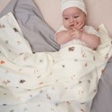 Пеленка фланелевая Buba Kids 95х115 см цвет: заповедный лес