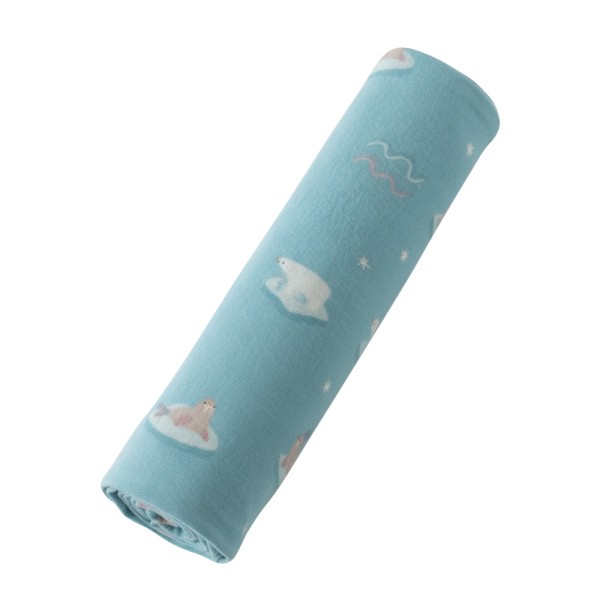 Пеленка фланелевая Buba Kids 95х115 см цвет: Русская Арктика