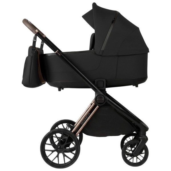 Коляска детская 2 в 1 Adamex Bianco цвет: Carbon Champagne