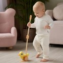 Игрушка-каталка деревянная Edda Утёнок с ручкой PAH-01001