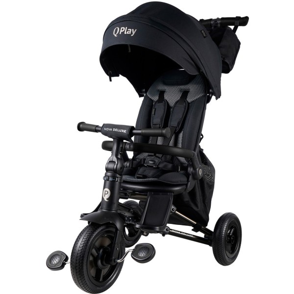 Велосипед трехколесный 6 в 1 Qplay Nova Deluxe цвет: Black S702