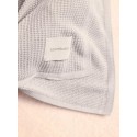 Плед ажурный 108*108 см Loomknits цвет: Светло-серый  LW24-3110-049-108/108