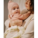 Плед ажурный 108*108 см Loomknits цвет: экрю LW24-3110-042-108/108