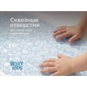 Коврик для ванны антискользящий 35 x 69 см цвет: прозрачный BM-3669-TR