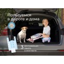 Горшок дорожный складной с многоразовой вкладкой HandyPotty 3 в 1 цвет: черничный йогурт и вкладка светло-серая