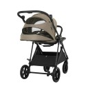 Коляска прогулочная с реверсивным блоком Pituso Carbon RX цвет: Tuareg Beige