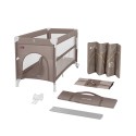 Детская приставная кровать манеж Carrello Porta цвет: Chocolate Brown CRL-18103