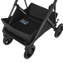 Коляска прогулочная с реверсивным блоком Pituso Carbon RX цвет: Magnet Grey