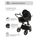 Коляска детская 3 в 1 Sweet Baby Elegante GL цвет: Black 427219