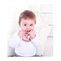 Прорезыватель-игрушка для зубов Улитка из силикона Mombella цвет: бирюзовый 00604