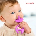 Прорезыватель-игрушка для зубов Слон из силикона Mombella цвет: фиолетовый 8100