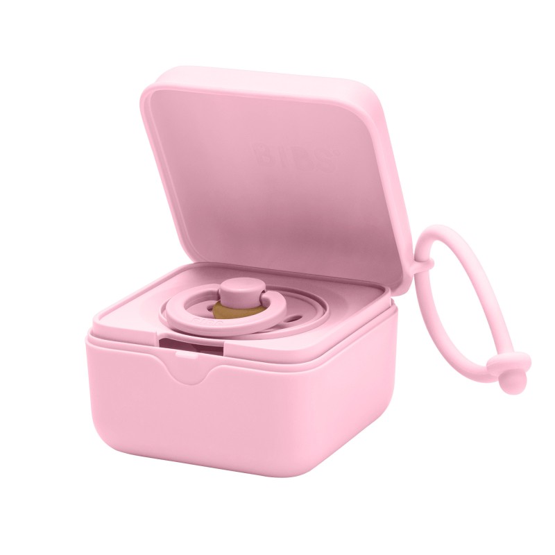 Контейнер-стерилизатор для пустышки BIBS Pacifier Вox цвет: Baby Pink 4200234