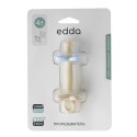 Прорезыватель детский Edda цветь: небо-лен  STF-00506