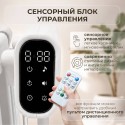 Электроколыбель-кроватка трансформер BubaGo Florena цвет: белый BG 216-1