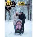 Комбинезон-трансформер с рождения до 74 см цвет: орхидея 163ШМ/2