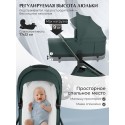 Коляска детская 2в1 со складной люлькой SBL Orso цвет: Emerald