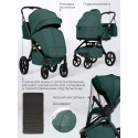 Коляска детская 2в1 со складной люлькой SBL Orso цвет: Emerald