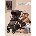 Коляска детская 2 в 1 Sweet Baby Dolce цвет: Chocolate Brown Коляска детская 2 в 1 Sweet Baby Dolce цвет: Chocolate Brown
