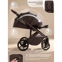 Коляска детская 2 в 1 Sweet Baby Dolce цвет: Chocolate Brown Коляска детская 2 в 1 Sweet Baby Dolce цвет: Chocolate Brown