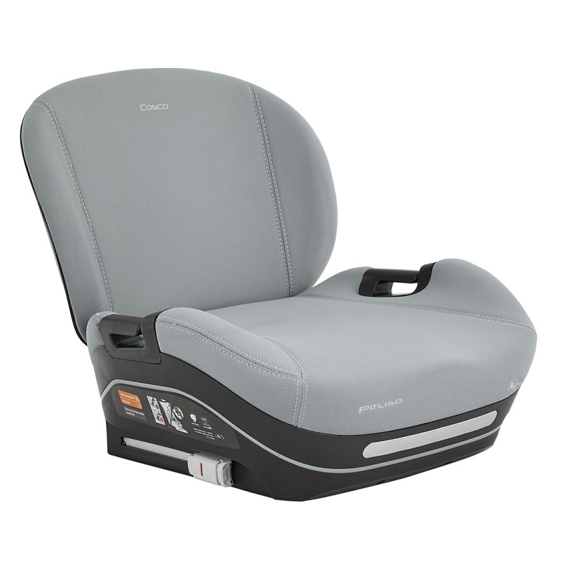 Автокресло-бустер со спинкой 15-36 кг Pituso Cosco I-size цвет: Grey/Серый F001-Grey