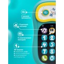 Игрушка интерактивная Телефон Ушастик-лапочка Alilo Р3 цвет: бирюзовый 60459