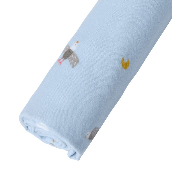 Пеленка фланелевая Buba Kids 95х115 см цвет: горный орел