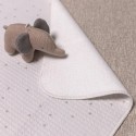 Непромокаемая пеленка 100х80 см цвет: звезды серые НП-10х8-З.06