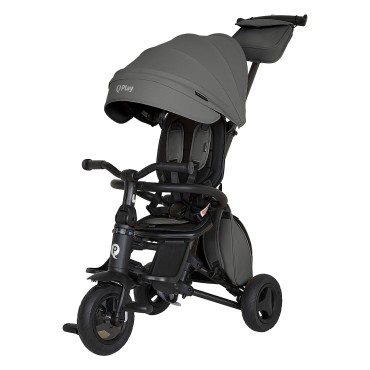 Велосипед трехколесный Qplay Nova + Carbon fiber цвет: Dark Grey/Серый