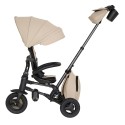 Велосипед трехколесный Qplay Nova + Carbon fiber цвет: Beige/Бежевый