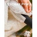 Муфта для коляски и санок МиМиМи цвет: молочно белая