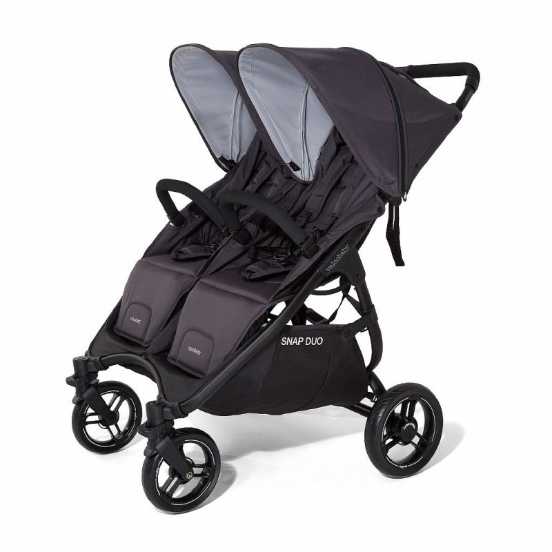 Коляска детская для двойни Valco Baby Snap Duo Series 2 цвет: Signature Grey