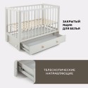 Кровать детская Rant Indy Box с маятником,ящиком + автостенка цвет: бежевый 211