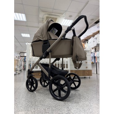Коляска детская 2 в 1 Bjoy Mia LT кожа цвет: kashemere 10