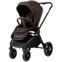 Коляска детская 2 в 1 Adamex Spark Poler цвет: Brown Chocolate