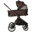 Коляска детская 2 в 1 Adamex Spark Poler цвет: Brown Chocolate