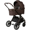 Коляска детская 2 в 1 Adamex Spark Poler цвет: Brown Chocolate