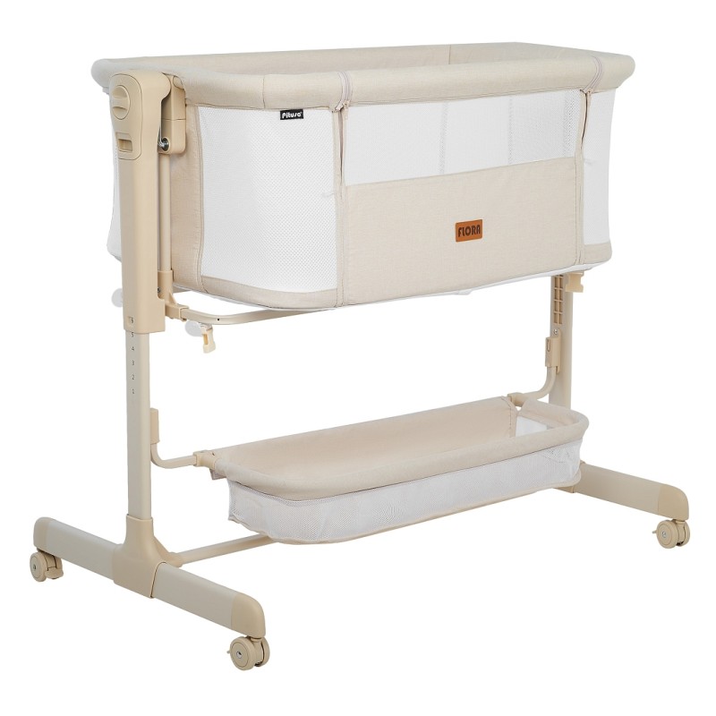 Колыбель-кроватка с корзиной Pituso Flora цвет: beige / бежевый