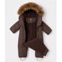 Комбинезон с опушкой Rant Polar 80 см цвет: brownie 161/6