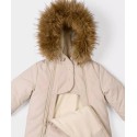 Комбинезон с опушкой Rant Polar 86 см цвет: milky beige 161/4