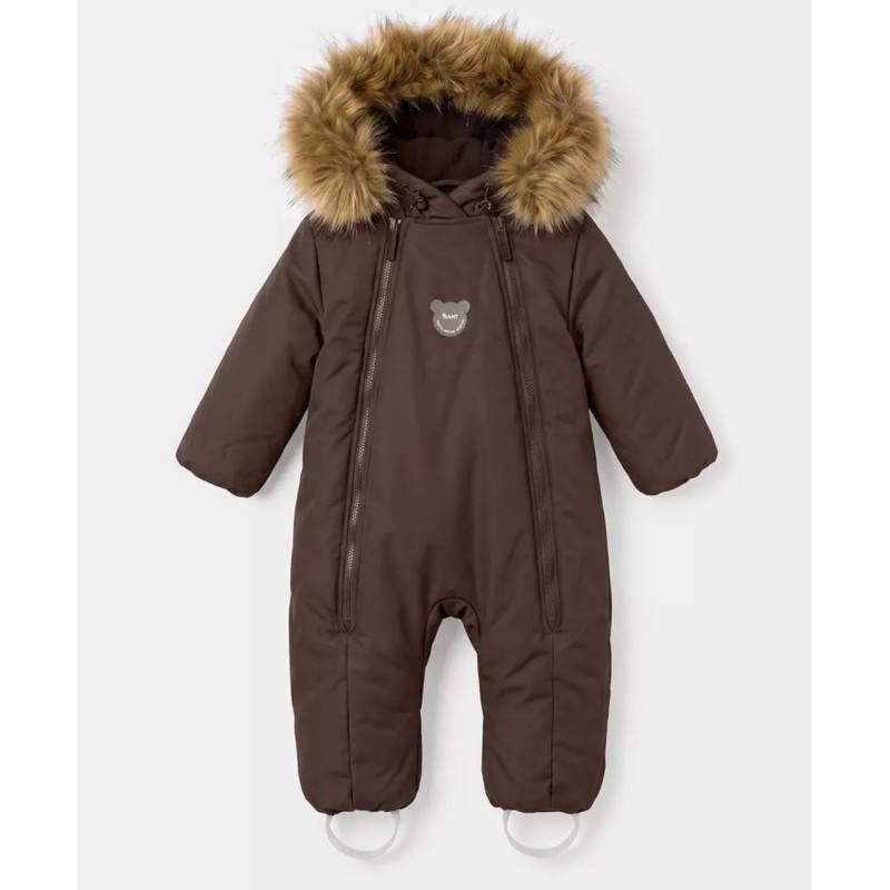 Комбинезон с опушкой Rant Polar 86 см цвет: brownie 161/6