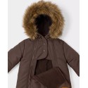 Комбинезон с опушкой Rant Polar 86 см цвет: brownie 161/6