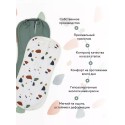 Пеленка-кокон на молнии Rant Mosaic green 62 см 001275/2