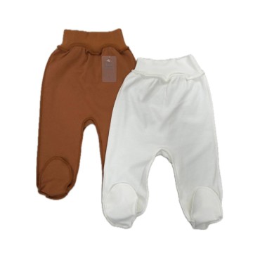 Ползунки Rant Hugs and Kisses 62 см 2 шт curry brown 33-62