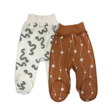 Ползунки Rant Hugs and Kisses 62 см 2 шт brown milk 3372-62