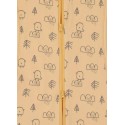 Пеленка-кокон с шапочкой Rant MowBaby Birds yellow 56 см 0012+8382