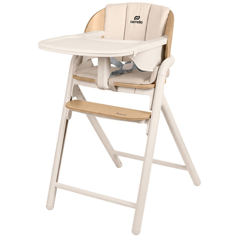 Стульчик для кормления 3 в 1 Carrello Tenero цвет: Olympus Beige Wooden CRL-9507