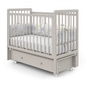 Кровать детская Pituso Tiny с ящиком + маятник + быстросъемная автостенка цвет: кашемир Кровать детская Pituso Tiny с ящиком + маятник + быстросъемная автостенка цвет: кашемир
