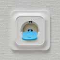 Заглушки защитные для глубоких розеток от детей 6 шт цвет: графит RSG-006G